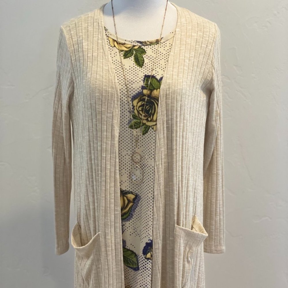 NWT LuLaRoe Cream Floral Irma